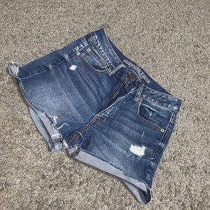 High Waisted Jean Shorts